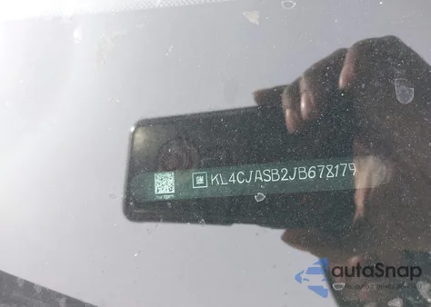 2018 Buick Encore Preferred из США, поврежденный, VIN KL4CJASB2JB678179